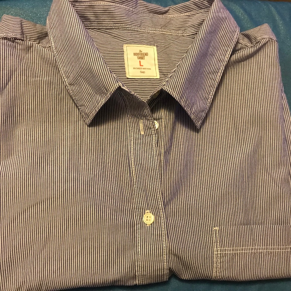 GAP The BoyFriend Shirt  - Women - L - Picture 3 of 3